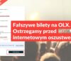 Fałszywe bilety na OLX. Ostrzegamy przed internetowym oszustwem