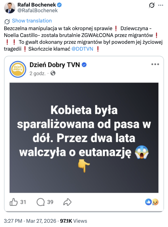 Narracje wokół eutanazji Noeli Castillo
