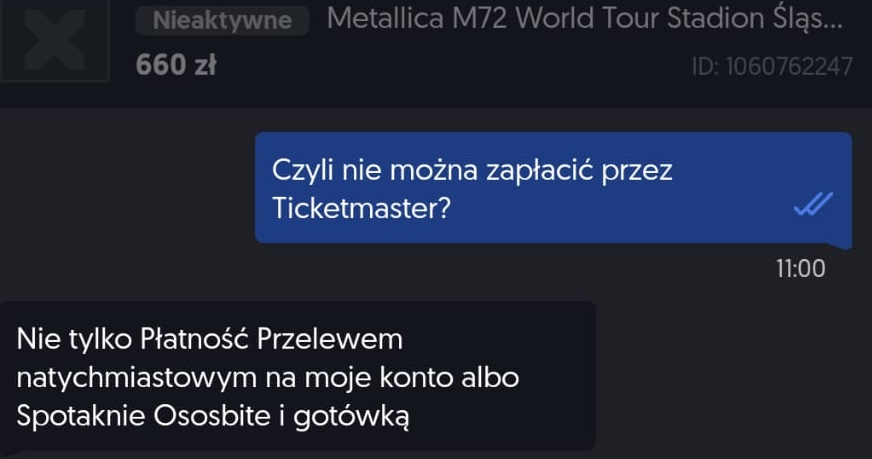 OLX Metallica