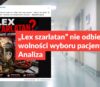 „Lex szarlatan” nie odbiera wolności wyboru pacjentom. Analiza