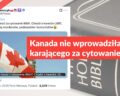 Kanada nie wprowadziła prawa karającego za cytowanie Biblii