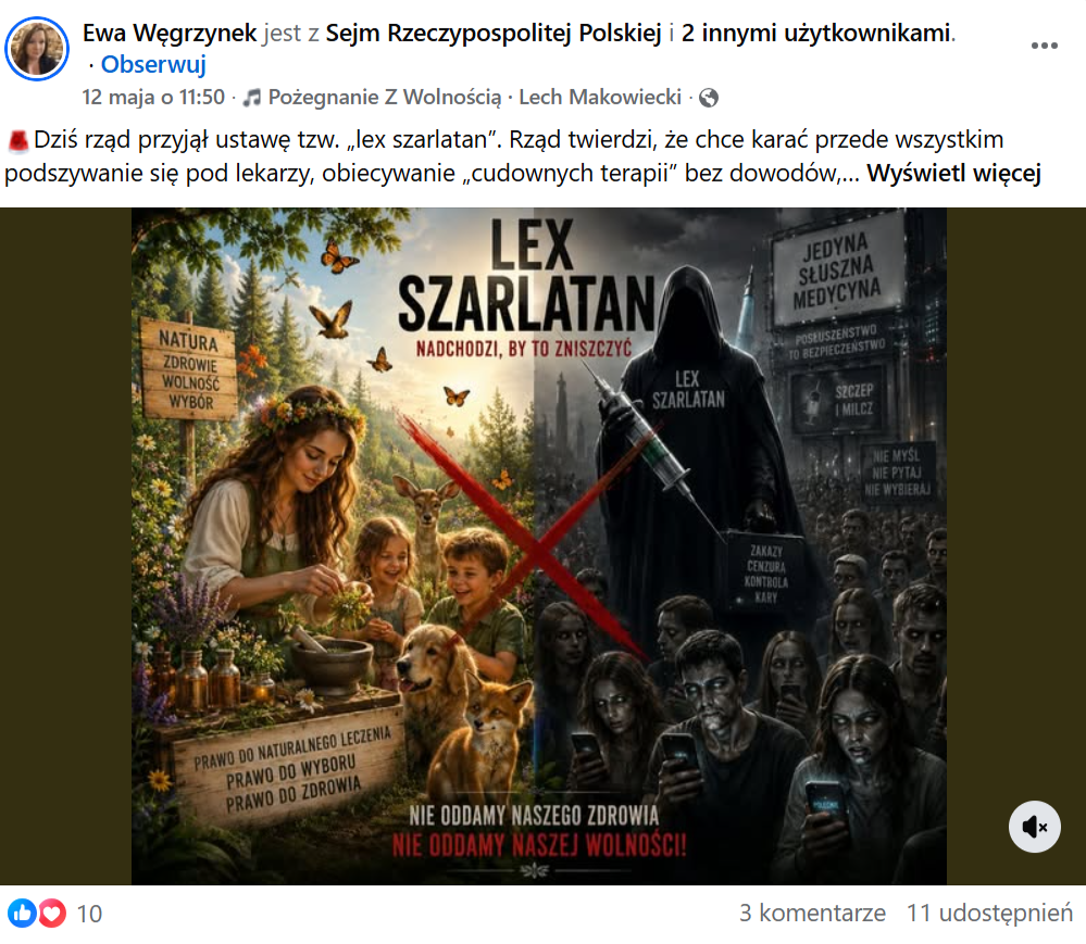 lex szarlatan