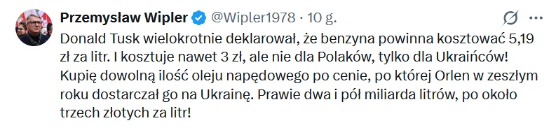 Paliwo dla Ukrainy