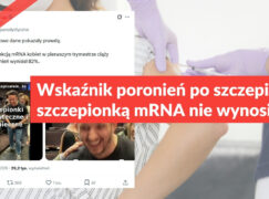 Wskaźnik poronień po szczepieniu szczepionką mRNA nie wynosi 82%