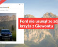 Ford nie usunął ze zdjęcia krzyża z Giewontu