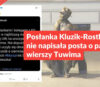 Posłanka Kluzik-Rostkowska nie napisała posta o paleniu wierszy Tuwima