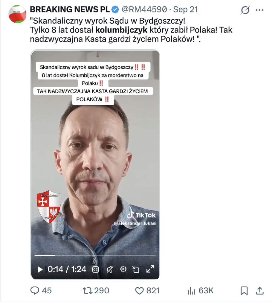 Brakujący kontekst na temat wyroku w sprawie bójki w Nowem