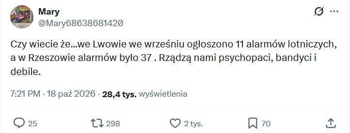 Alarmy lotnicze